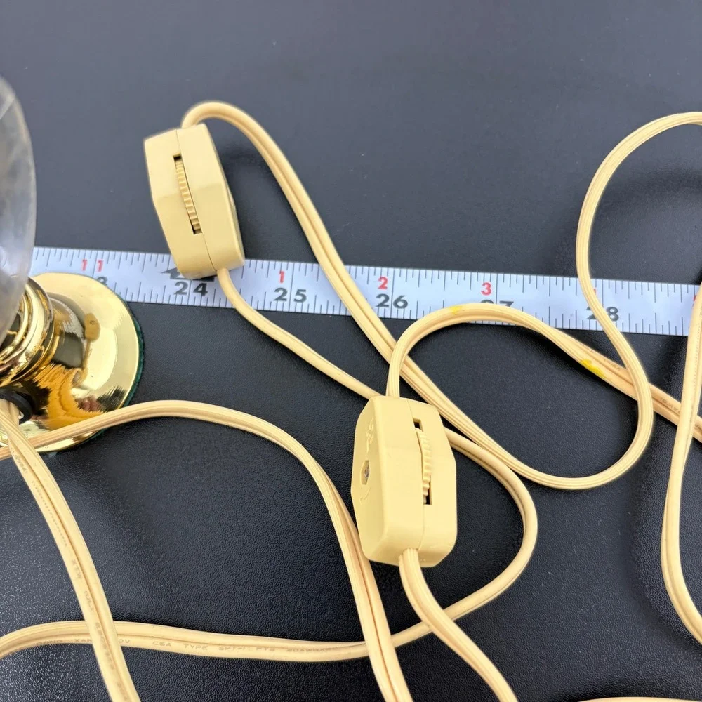 Vintage Window Candle Lamp‎ Set of 2 Gold White Electric Suction LED Home Decor